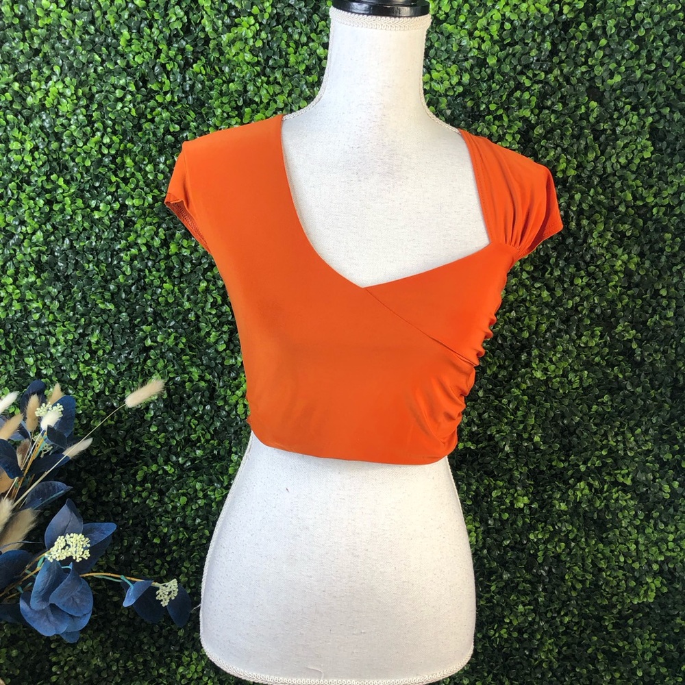 Orange Women's Top
